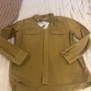 Urban Outfitters Tan Casual Button Down Shirt